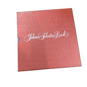 Johann Sebastian Bach Vintage Vinyl Record Collection Box Set of 9 Records Smith
